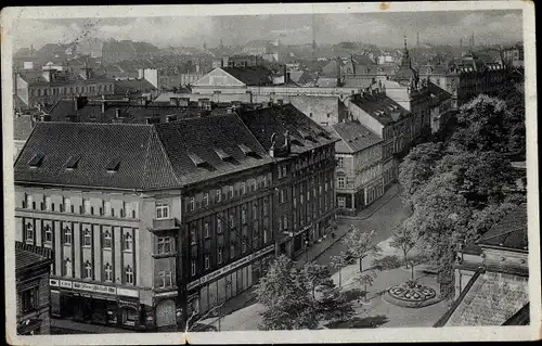 Ak Plzeň Pilsen Stadt, Stadtansicht