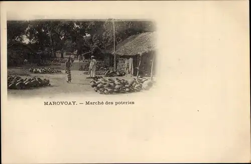 Ak Marovoay Madagaskar, Marche des poteries