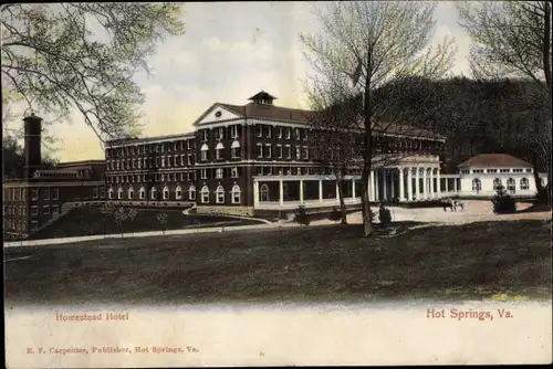 Ak Hot Springs Virginia USA, Homestead Hotel