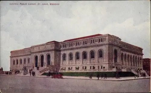 Ak Saint Louis Missouri USA, Central Public Library