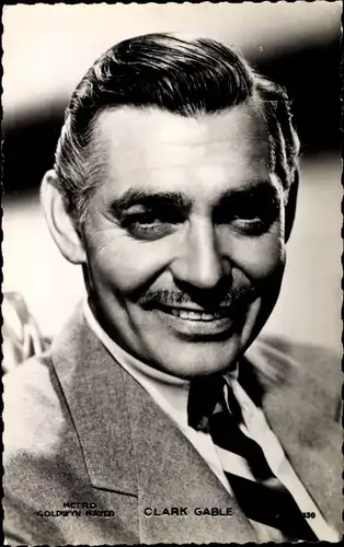 Ak Schauspieler Clark Gable, Portrait