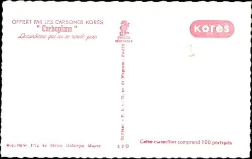 Ak Schauspieler Clark Gable, Portrait