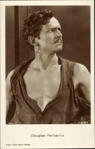 Ak Schauspieler Douglas Fairbanks, Portrait