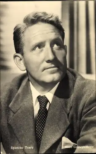 Ak Schauspieler Spencer Tracy, Portrait