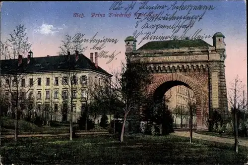 Ak Metz Moselle, Prinz-Friedrich-Karl-Tor