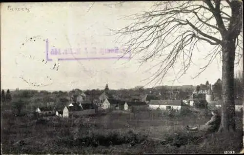 Foto Ak Pancy Aisne, Totalansicht