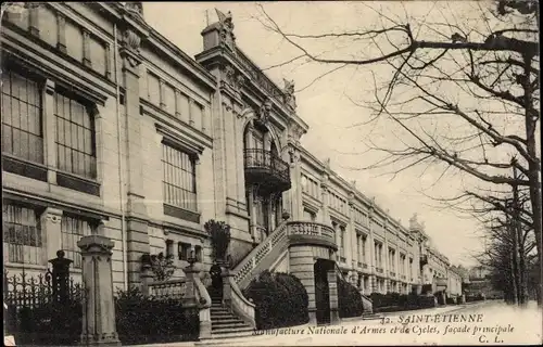 Ak Saint Étienne Loire, Manufacture Nationale d'Armes et de Cycles