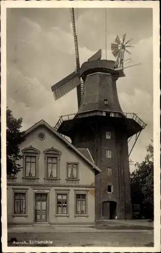 Ak Aurich in Ostfriesland, Stiftsmühle, Windmühle