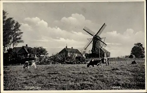 Ak Ommen Overijssel Niederlande, Zaagmolen