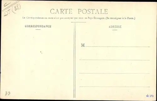 Ak St Maurice sur Moselle Vosges, vue générale du village, vallée, eglise