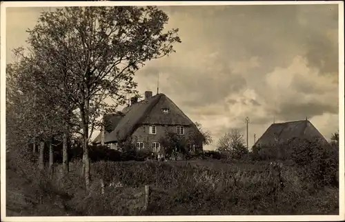 Foto Ak Niebüll in Nordfriesland, Friesenhäuser