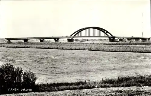 Ak Vianen Utrecht Niederlande, Lekbrug