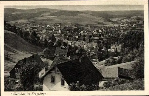 Ak Olbernhau im Erzgebirge, Panorama