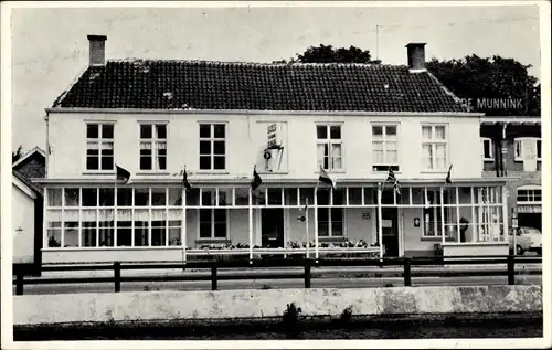 Ak Balkbrug Overijssel, Hotel De Munnink, Coevorderweg 2, Eig. J. Smit