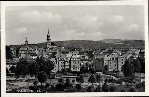 Ak Bischofswerda in Sachsen, Panorama