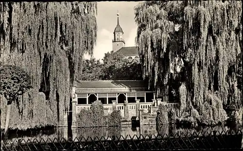 Ak Bischofswerda in Sachsen, Mühlteich