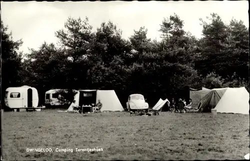 Ak Dwingeloo Drenthe Niederlande, Camping Torentjeshoek