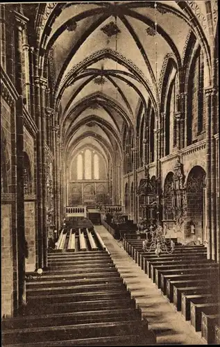 Ak Hansestadt Bremen, Dom, Mittelschiff