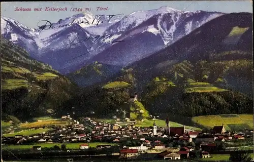 Ak Schwaz in Tirol, Panorama