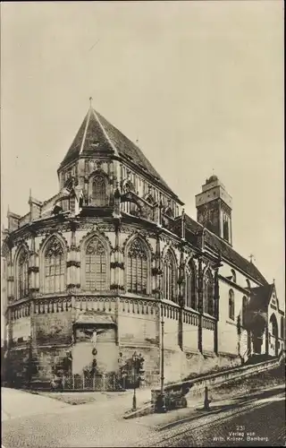 Ak Bamberg in Oberfranken, Obere Pfarrkirche