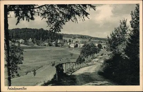 Ak Friedenweiler im Schwarzwald, Teilansicht der Ortschaft