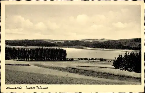 Ak Marienheide im Bergischen Land, Brucher Talsperre, Panorama