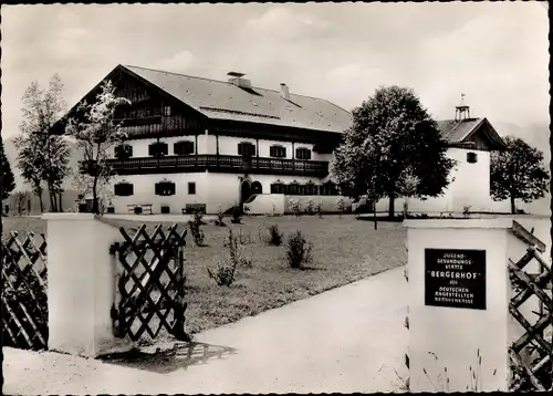 Ak Kirchbichl Bad Tölz in Oberbayern, Bergerhof, Jugendgesundungsstätte d. Angestellten-Krankenkasse