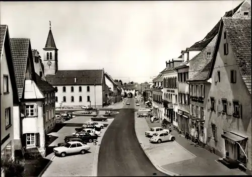 Ak Sulzburg im Markgräflerland Baden Schwarzwald, Straßenansicht