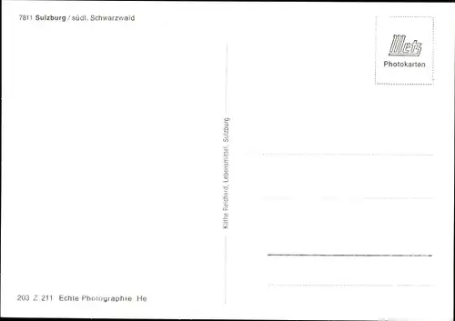 Ak Sulzburg im Markgräflerland Baden Schwarzwald, Straßenansicht