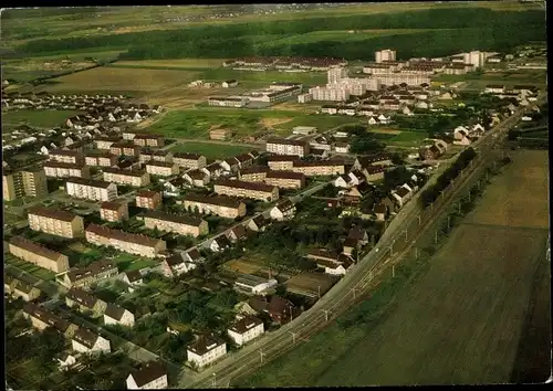 Ak Monheim am Rhein, Fliegeraufnahme, Siedlung, Opladener Straße, Berliner Ring