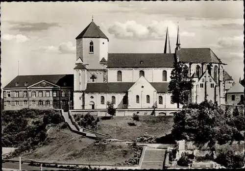 Ak Mönchengladbach am Niederrhein, Münster-Kirche, Rathaus