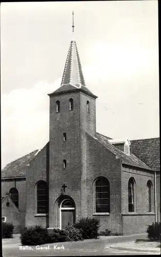 Ak Baflo Het Hogeland Groningen, Geref. Kerk