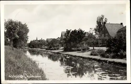 Ak Hoofddorp Haarlemmermeer Nordholland Niederlande, Raadhuislaan