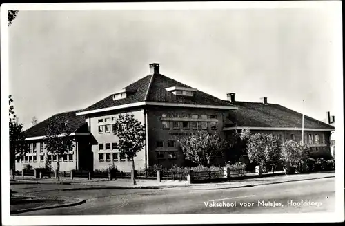 Ak Hoofddorp Haarlemmermeer Nordholland Niederlande, Vakschool voor Meisjes