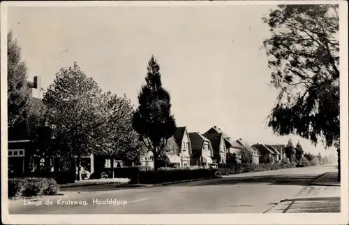 Ak Hoofddorp Haarlemmermeer Nordholland Niederlande, Langs de Kruisweg