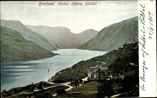 Ak Røldal Röldal Norwegen, Breifond Hotel, Harre