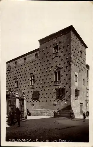 Ak Salamanca Kastilien und León, Casa de las Conchas