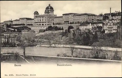 Ak Bern Stadt Schweiz, Bundeshaus