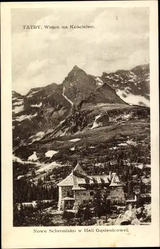 Ak Hohe Tatra Polen, Koscielec, Schronisko