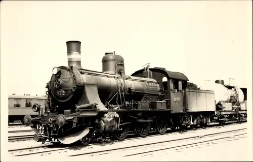 Foto Ak Deutsche Eisenbahn, Dampflokomotive Nr. 872