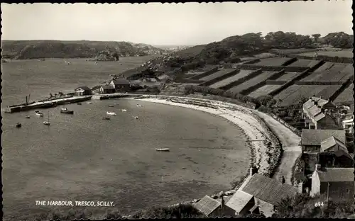 Ak Tresco Isles of Scilly South West England, The Harbour