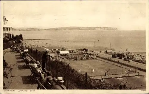 Ak Shanklin Isle of Wight England, Looking East