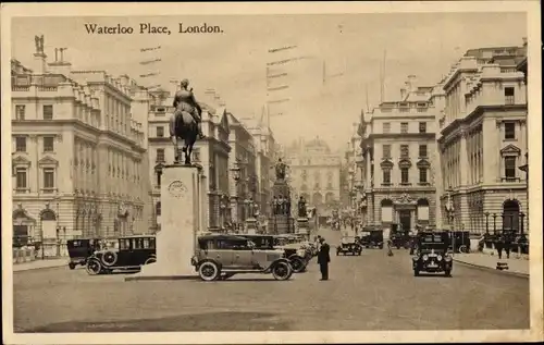 Ak London City England, Waterloo Place