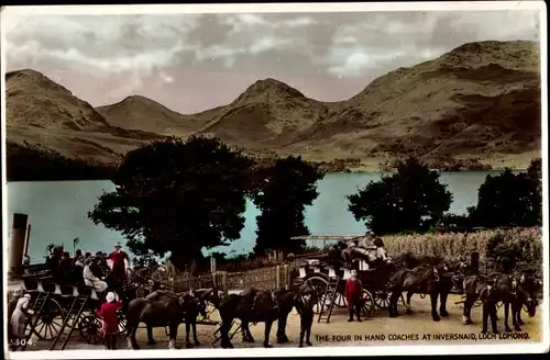 Ak Inversnaid Loch Lomond Schottland, Four in Hand Coaches