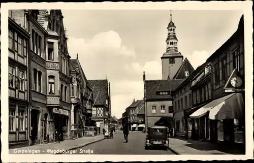 Ak Gardelegen in der Altmark, Magdeburger Straße