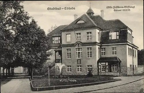 Ak Cölleda Kölleda in Thüringen, Stadtbad, Otto Feistkorn Stiftung