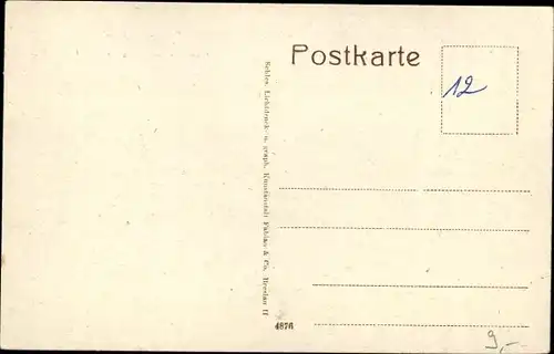 Ak Aschersleben im Salzlandkreis, Promenade, Kriegerdenkmal