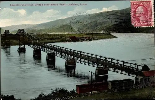 Ak Lewiston Idaho USA, Lewiston Clarkston Bridge