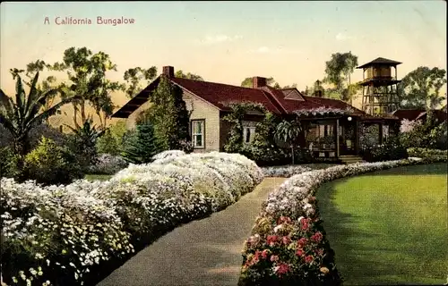 Ak Kalifornien USA, Bungalow