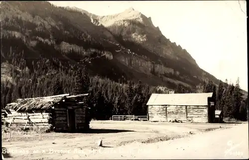 Ak Cooke City Montana USA, Buildings of Bygone ave